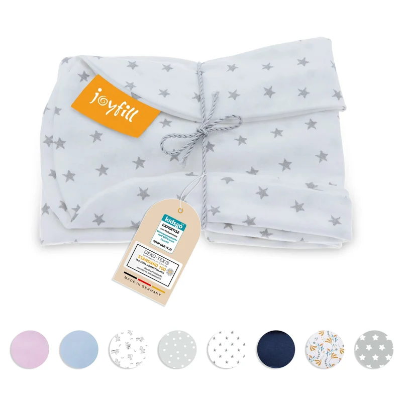 JOYFILL® Premium Kinder Sitzsack 90L Ersatzbezug - Baumwolle