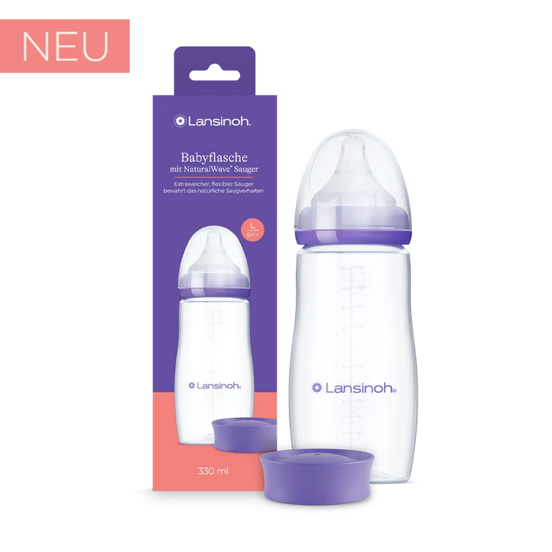 NEU: Babyflasche mit NaturalWave® Sauger L, 330ml