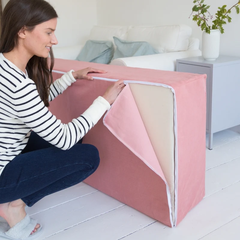 Matratzen-Fußhocker – Klappbett – 360 Farben
